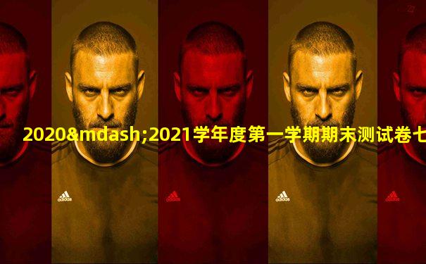 2020—2021学年度第一学期期末测试卷七年级上册数学