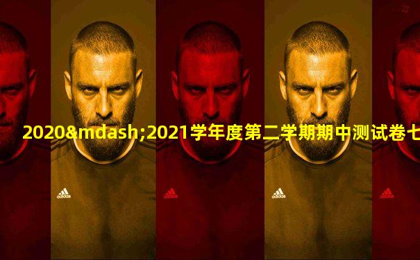 2020—2021学年度第二学期期中测试卷七年级下册数学