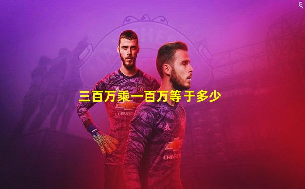 三百万乘一百万等于多少