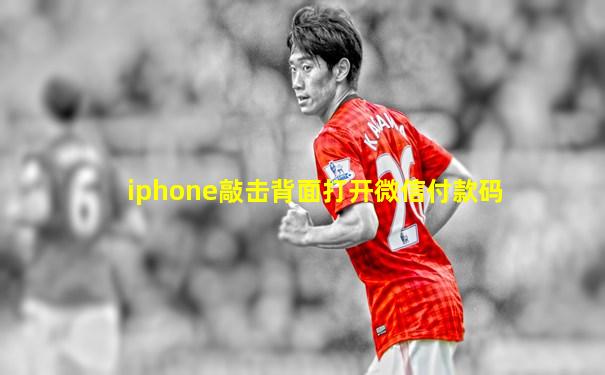 iphone敲击背面打开微信付款码