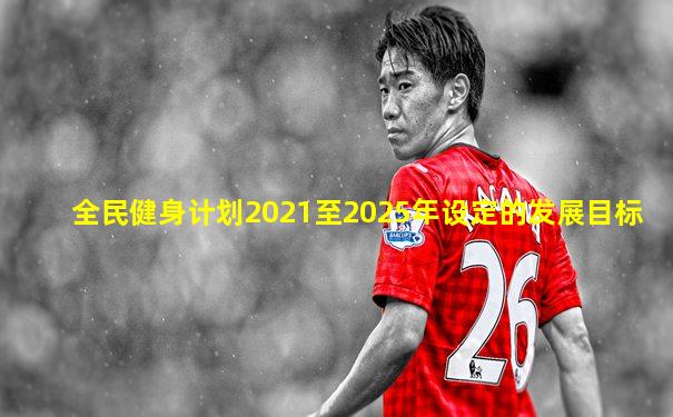 全民健身计划2021至2025年设定的发展目标